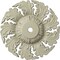 Ekena Millwork Needham Ceiling Medallion (Fits Canopies up to 4 1/4"), 14 5/8"OD x 2 1/4"P, Clear Yellow CM14NECYF - alternate 1